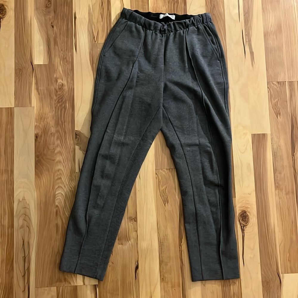 Everlane The Dream Pant Trouser Knit | Heathered Charcoal Gray